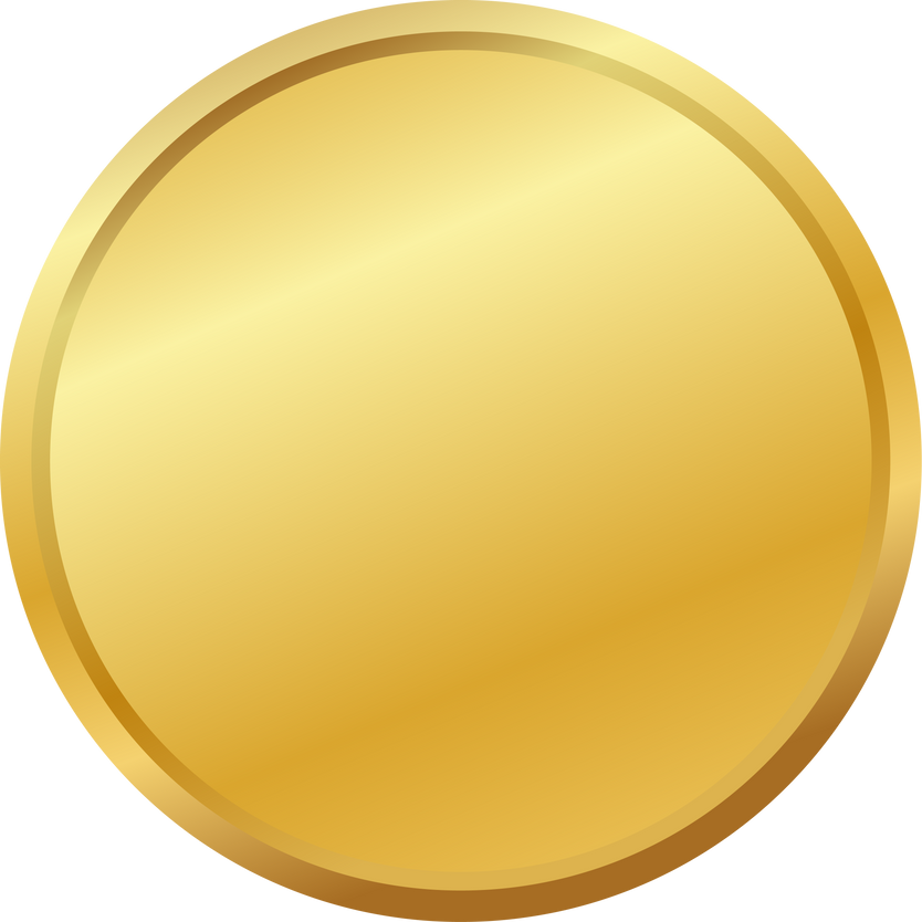 Gold coin illustration